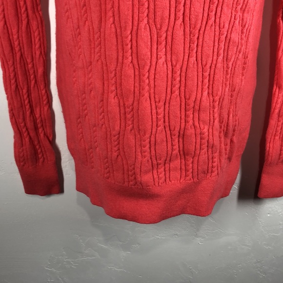 Banana Republic with Italian yarn by Filpucci coral sweater size small - Picture 3 of 10
